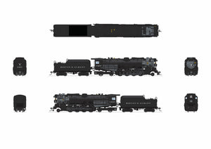 HO Brass Hybrid BLI - Broadway Limited Imports B&A - Boston & Albany, IC - Illinois Central, and Lima 2-8-4 Berkshires Paragon 4 DCC/Sound/Smoke or Stealth