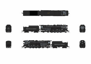 HO Brass Hybrid BLI - Broadway Limited Imports B&A - Boston & Albany, IC - Illinois Central, and Lima 2-8-4 Berkshires Paragon 4 DCC/Sound/Smoke or Stealth