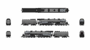 HO Brass Hybrid BLI - Broadway Limited Imports UP - Union Pacific CSA-2 4-6-6-4 Early Challenger Paragon 4 DCC/Sound/Smoke & Stealth Versions