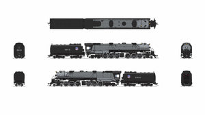 HO Brass Hybrid BLI - Broadway Limited Imports UP - Union Pacific CSA-2 4-6-6-4 Early Challenger Paragon 4 DCC/Sound/Smoke & Stealth Versions