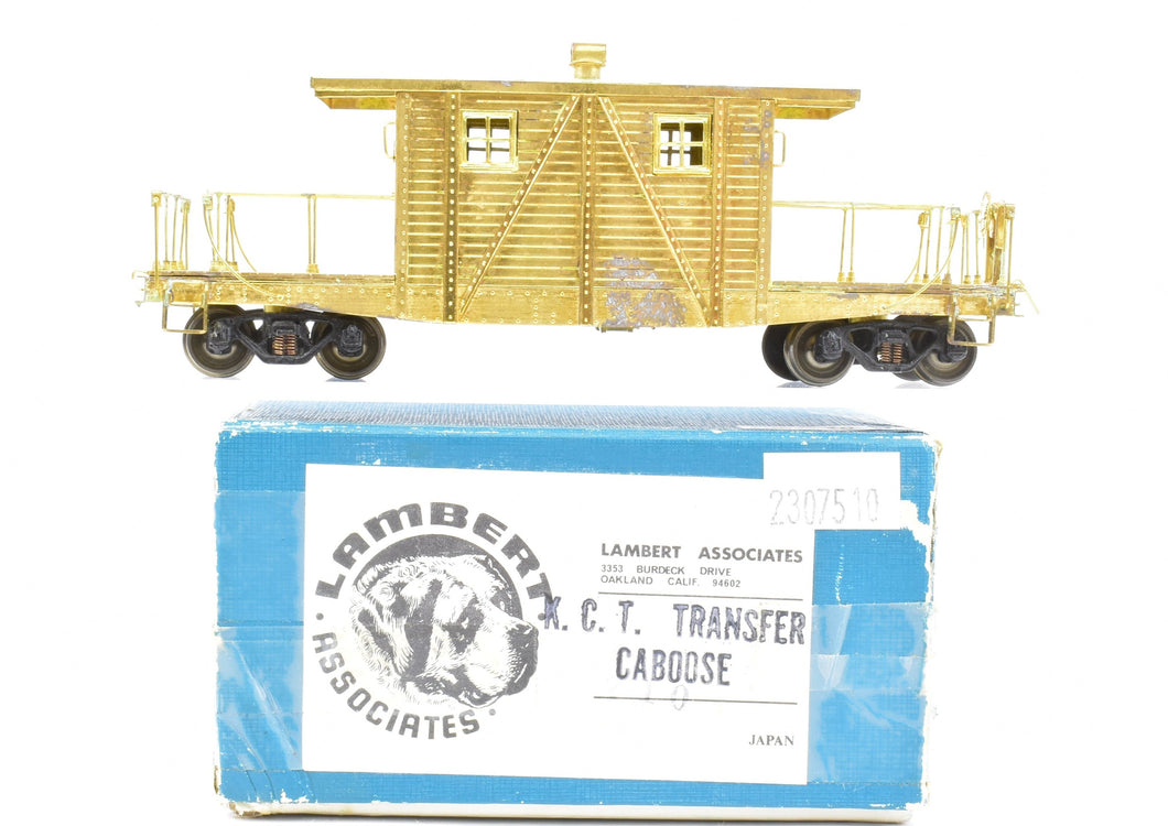 HO Brass Lambert KCS - Kansas City Southern Terminal Transfer Caboose