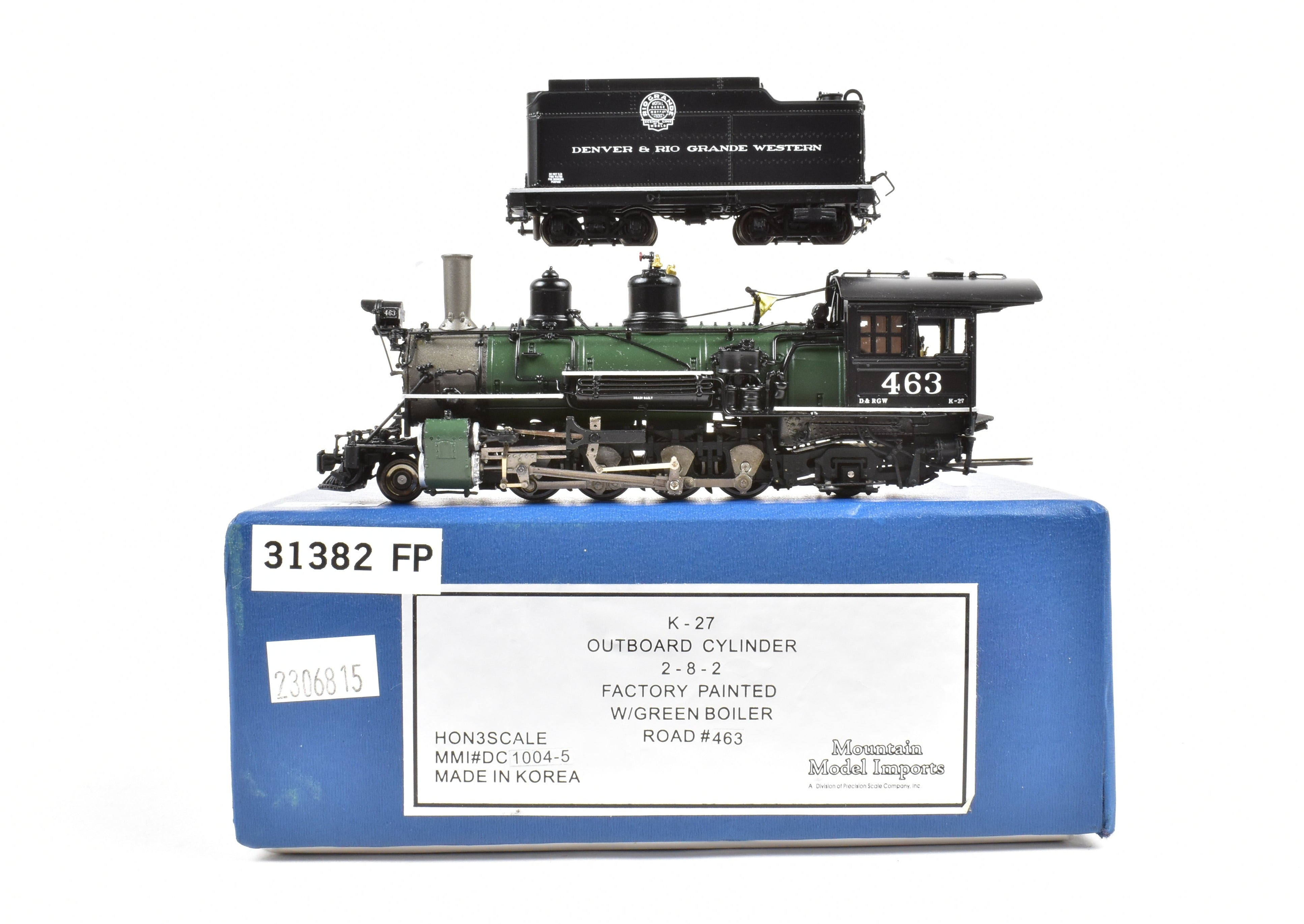 HOn3 Brass Hybrid MMI - Mountain Model Imports D&RGW HOn3 Brass Hybrid MMI - Mountain Model Imports D&RGW