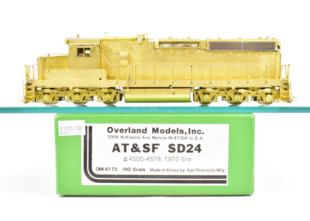 HO Brass OMI - Overland Models, Inc. ATSF - Santa Fe EMD SD24 #4500-4579 1970 Era unpainted