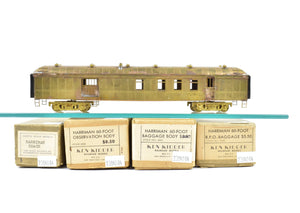 HO Brass Ken Kidder SP - Southern Pacific Harriman 4-Car Set 