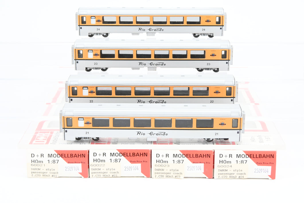 HOn3  D+R Modellbahn D&RGW  - Denver & Rio Grande Western Style 