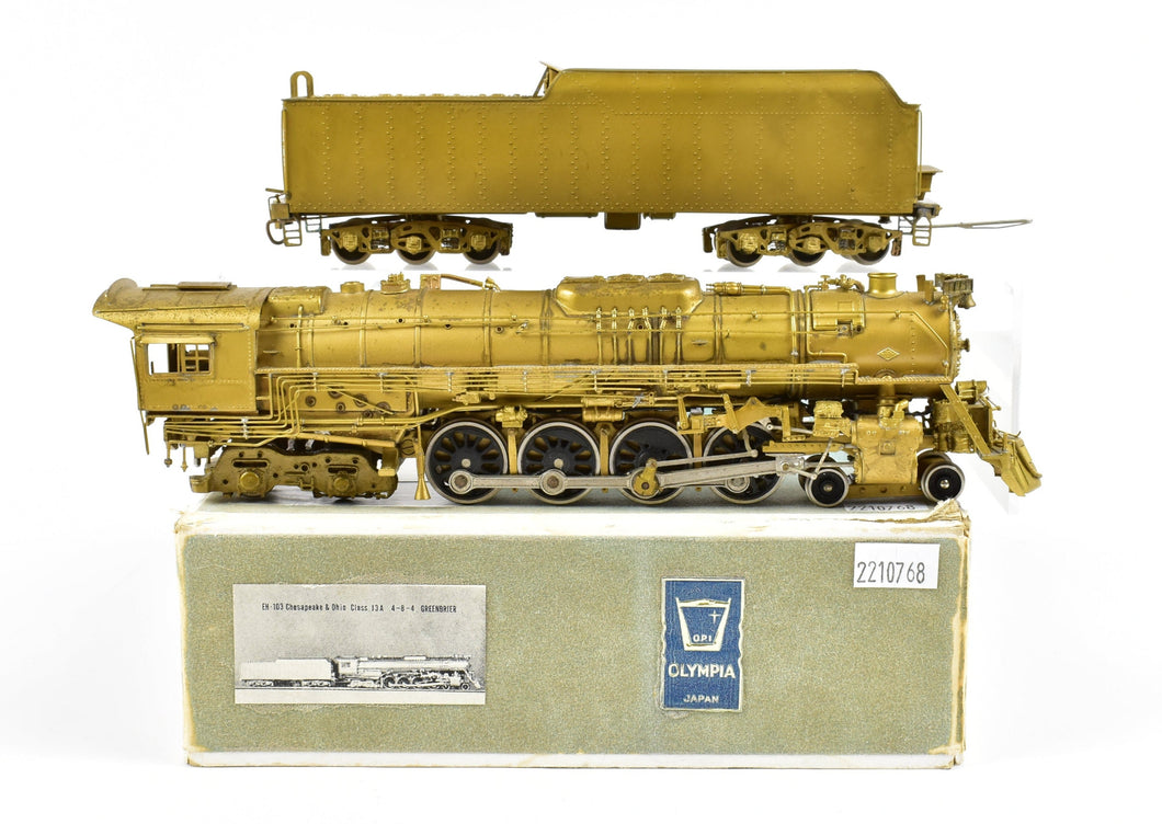 HO Brass Gem Models C&O - Chesapeake & Ohio 4-8-4 J-3a Greenbrier –  ReSourced Rails