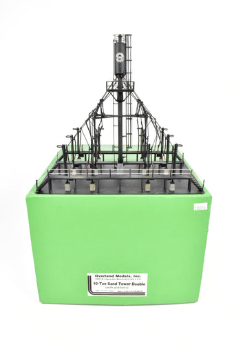 HO Brass OMI - Overland Models, Inc SP - Southern Pacific 10-Ton Sand Tower Double (With Platforms)