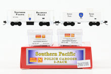 Load image into Gallery viewer, N Micro-Trains Line SP - Southern Pacific Police Caboose 2-Pack
