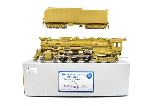 HO Brass NJ Custom Brass C&O - Chesapeake & Ohio L-2 4-6-4 Baker Valve Gear