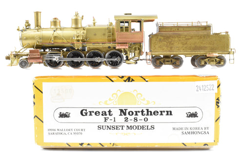 HO Brass Sunset Models CON GN - Great Northern 2-8-0 Class F-1