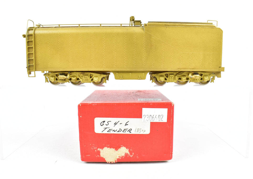HO Brass Westside Model Co. SP - Southern Pacific GS-4 to GS-6 Tender