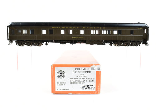 HO Brass PSC - Precision Scale Co. Pullman/Southern Pacific 80' Sleeper 6-6 Plan 4060 FP 