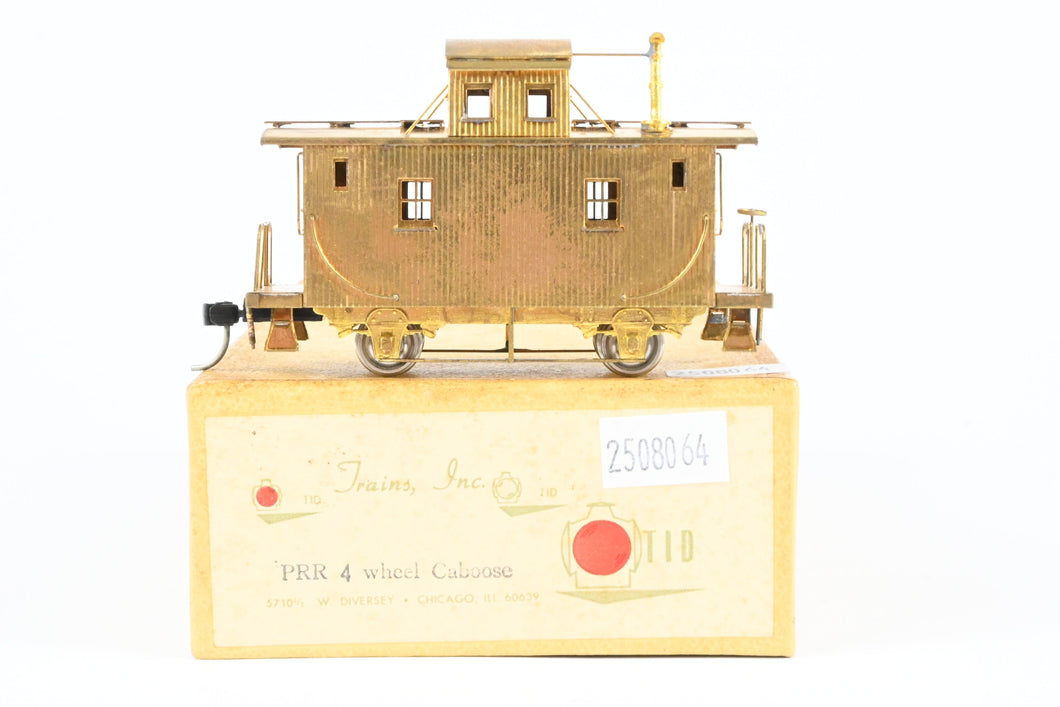 HO Brass Trains Inc. PRR - Pennsylvania Railroad Class ND 4 Wheel Caboose
