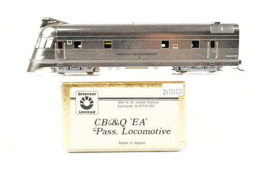 HO Brass CON Oriental Limited CB&Q - Burlington Route EMD EA Passenger Locomotive