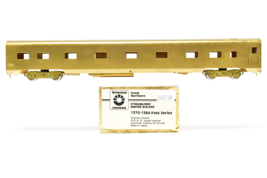 HO Brass Oriental Limited GN - Great Northern Streamlined 