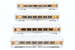 HOn3  D+R Modellbahn D&RGW  - Denver & Rio Grande Western Style "Modern" Passenger Coach 4 Pack