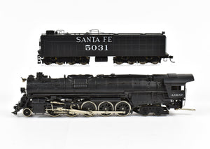 HO Brass PFM - United ATSF - Santa Fe 2-10-4 Custom Painted #5031