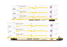 Load image into Gallery viewer, HO Brass CON OMI - Overland Models, Inc. UP - Union Pacific Triple Stack &quot;Smart&quot; Car FP No. 252002A/B
