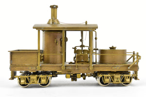 HO Brass NWSL - Northwest Short Line Various Roads Class A Climax 12 Ton Vertical Boiler Logging Locomotive