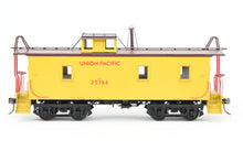 Load image into Gallery viewer, O Brass Sunset Models Third Rail UP - Union Pacific CA-1 Wood Caboose FP in Yellow/Brown No. 25766
