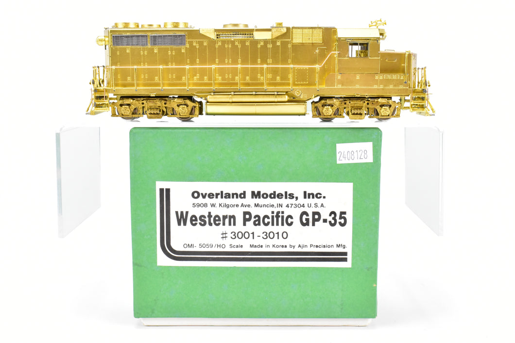 HO Brass OMI - Overland Models Inc. WP - Western Pacific EMD GP-35 Nos. 3001 - 3010