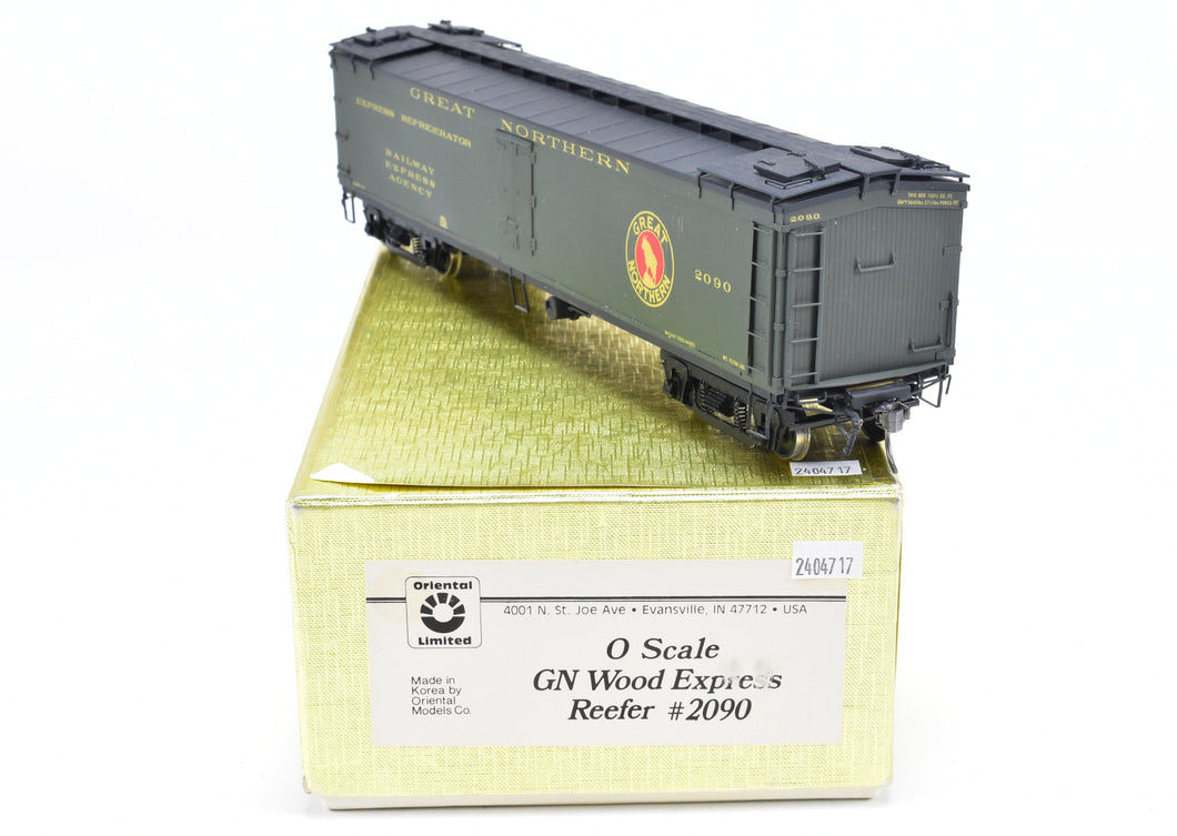 O Brass Oriental Limited GN - Great Northern Wood Express Reefer #2090 CP