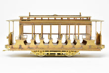 Load image into Gallery viewer, HO Brass MTS Imports Various Roads Brill 10 Bench Open Trolley
