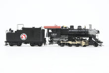 Load image into Gallery viewer, HO Brass CON W&amp;R Enterprises GN - Great Northern F-8 2-8-0 FP Black No. 1231 Version 1

