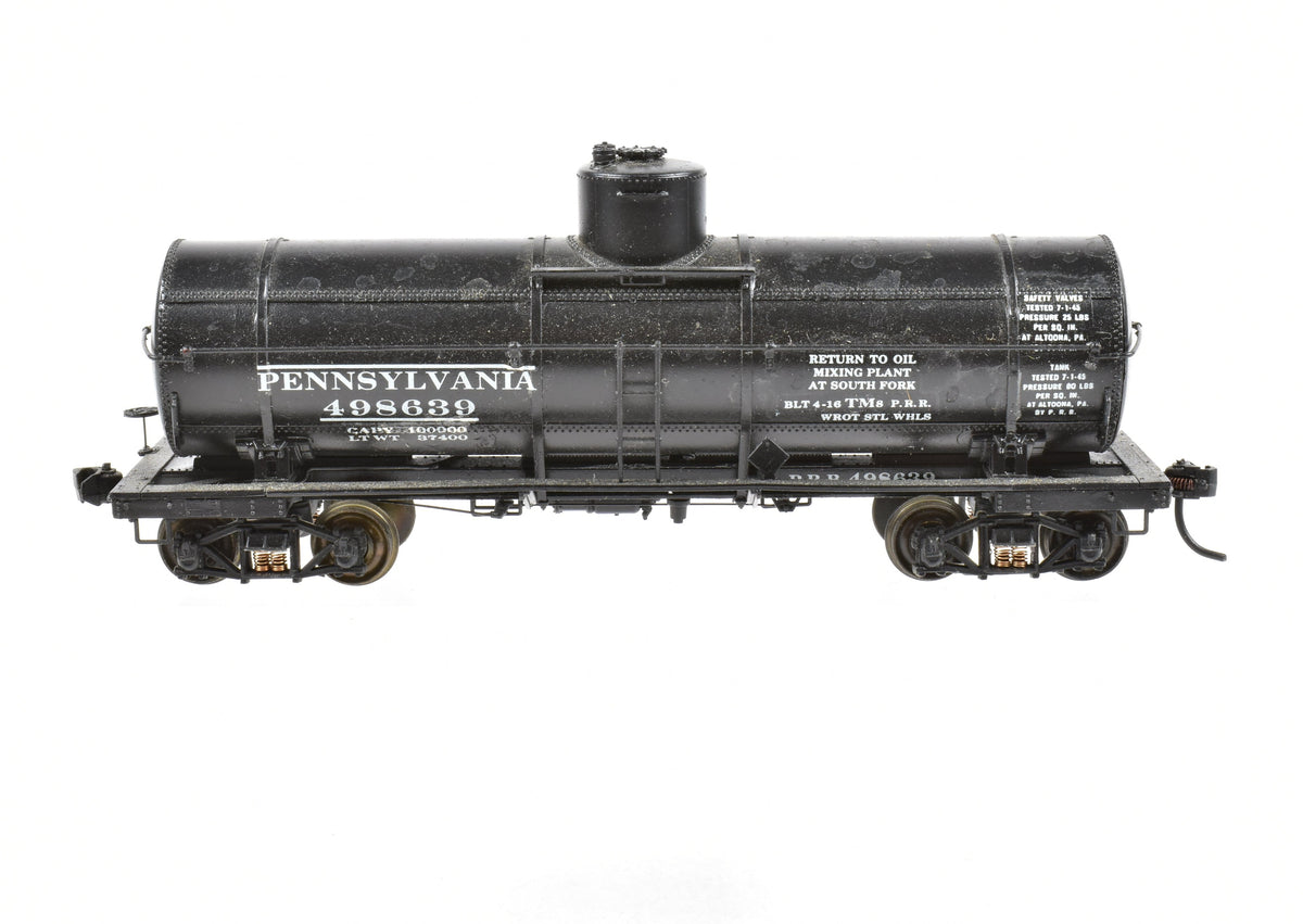HO Brass Lambert PRR - Pennsylvania Railroad I.C.C. 10,000 Gallon Type ...