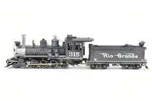 Load image into Gallery viewer, On3 Brass OMI - Overland Models D&amp;RGW - Denver &amp; Rio Grande Western C-18 2-8-0 #315 Switching CP and Weathered 1940&#39;s Appearance
