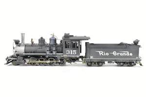 On3 Brass OMI - Overland Models D&RGW - Denver & Rio Grande Western C-18 2-8-0 #315 Switching CP and Weathered 1940's Appearance