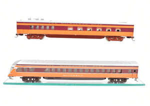 HO Brass NPP - Nickel Plate Products MILW - Milwaukee Road Hiawatha 2 Car Set Dining Car and Parlor Car