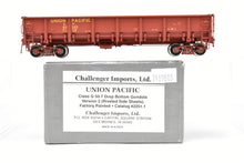 Load image into Gallery viewer, HO Brass CIL - Challenger Imports UP - Union Pacific Class G50-7 Drop Bottom Gondola Version 2 (Rivet side sheets) FP #62353
