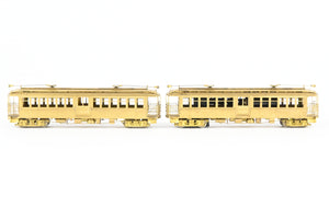 HO Brass WP Car Corp. BRT/BTU - Brooklyn Rapid Transit/Brooklyn Union Elevated 1200 With Trolley Poles