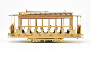 HO Brass MTS Imports Various Roads Brill 10 Bench Open Trolley