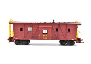 HO Brass Balboa WP - Western Pacific Outside Braced Bay Window Caboose