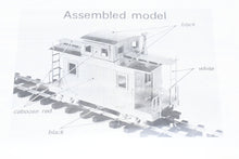 Load image into Gallery viewer, HOn30 Brass Joe Works Rio Grande Miniland D&amp;RGW - Denver &amp; Rio Grande Western Short Caboose Kit

