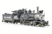 Load image into Gallery viewer, On3 Brass OMI - Overland Models D&amp;RGW - Denver &amp; Rio Grande Western C-18 2-8-0 #315 Switching CP and Weathered 1940&#39;s Appearance
