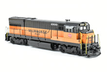 Load image into Gallery viewer, HO Brass Oriental Limited MILW - Milwaukee Road GE U-23B 2300 HP Low Hood With FB-2 Trucks CP #4800
