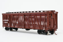 Load image into Gallery viewer, HO Brass Pecos River Brass ATSF - Santa Fe Sk-R Stock Car Custom Painted No. 60771
