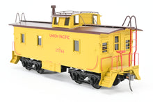 Load image into Gallery viewer, O Brass Sunset Models Third Rail UP - Union Pacific CA-1 Wood Caboose FP in Yellow/Brown No. 25766

