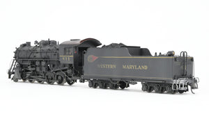 HO Brass PFM - Samhongsa WM - Western Maryland 2-8-0 H-9 "800" Series Custom Painted & Weathered