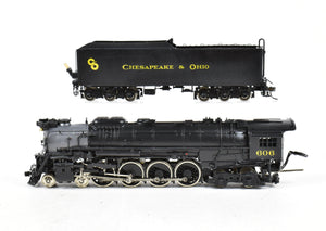 HO Brass OMI - Overland Models, Inc. C&O - Chesapeake & Ohio J-3 4-8-4 #606 Custom Painted DCC