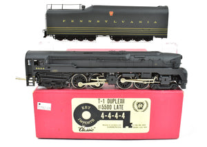 HO CON Brass Key Imports PRR - Pennsylvania Railroad T-1 Duplex "Late" Custom Painted #5500