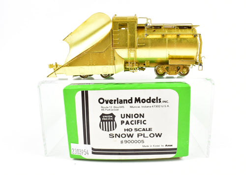 HO Brass OMI - Overland Models, Inc. UP - Union Pacific Snow Plow No. 900005