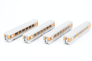 HOn3  D+R Modellbahn D&RGW  - Denver & Rio Grande Western Style "Modern" Passenger Coach 4 Pack
