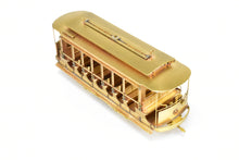 Load image into Gallery viewer, HO Brass MTS Imports Various Roads Brill 10 Bench Open Trolley
