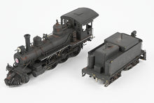 Load image into Gallery viewer, HO Brass Sunset Models V&amp;T - Virginia &amp; Truckee 4-6-0 No. 25 Custom Painted Private Road REBOXX
