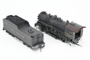 HO Brass PFM - Samhongsa WM - Western Maryland 2-8-0 H-9 "800" Series Custom Painted & Weathered