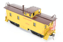 Load image into Gallery viewer, O Brass Sunset Models Third Rail UP - Union Pacific CA-1 Wood Caboose FP in Yellow/Brown No. 25766
